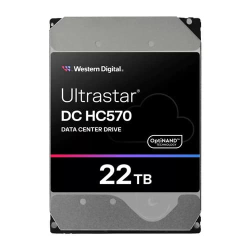 Western Digital UltraStar DC HC570 SAS 22TB Hard Drive